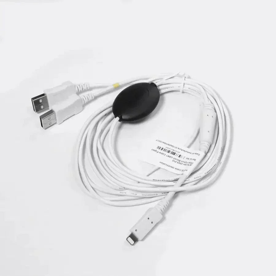 Magico DCSD cable for iPhone serial port engineering, used for unlocking and repair, by PHONEFIX.