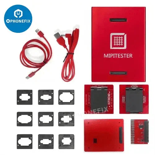 Medusa Pro II box with UFS95, UFS153, and eMMC 4-in-1 socket adapter for phone unlocking tools by PHONEFIX