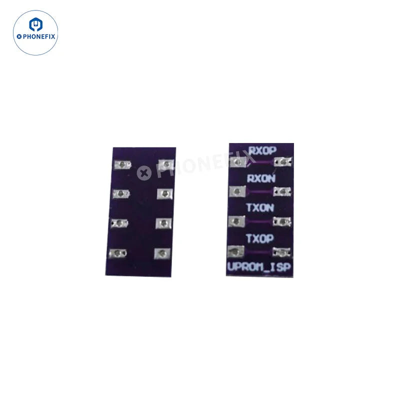 UFS and ISP cable adapter board for phone unlocking, compatible with BGA153, 254, 297 chips, by PHONEFIX.