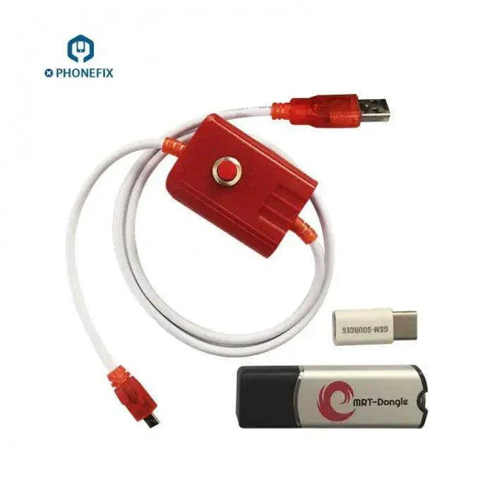 PhoneFix MRT Dongle for Xiaomi, Huawei, and Meizu account unlocking and removal tool for phone unlocking.