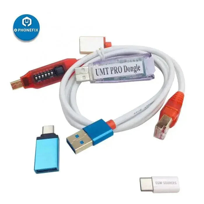 PHONEFIX UMT Dongle Ultimate multi-tool for phone flashing and removing SIM lock, used for unlocking China phones.