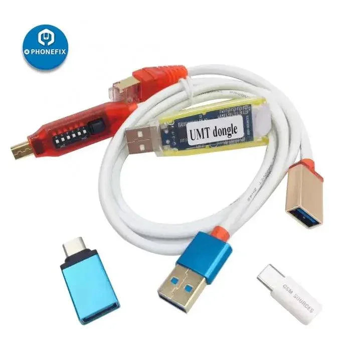 PHONEFIX UMT Dongle Ultimate Multi Tool for phone flashing and removing SIM lock on China phones, professional phone unlocking device.