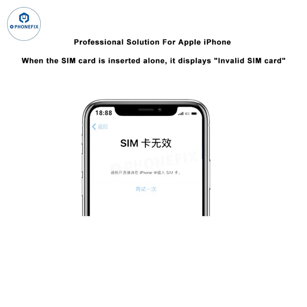 Tarjeta inteligente de desbloqueo SIM PHONEFIX Wellsim para iPhone XR a iPhone 16 Pro Max, utilizada para el desbloqueo y la gestión de la tarjeta SIM.