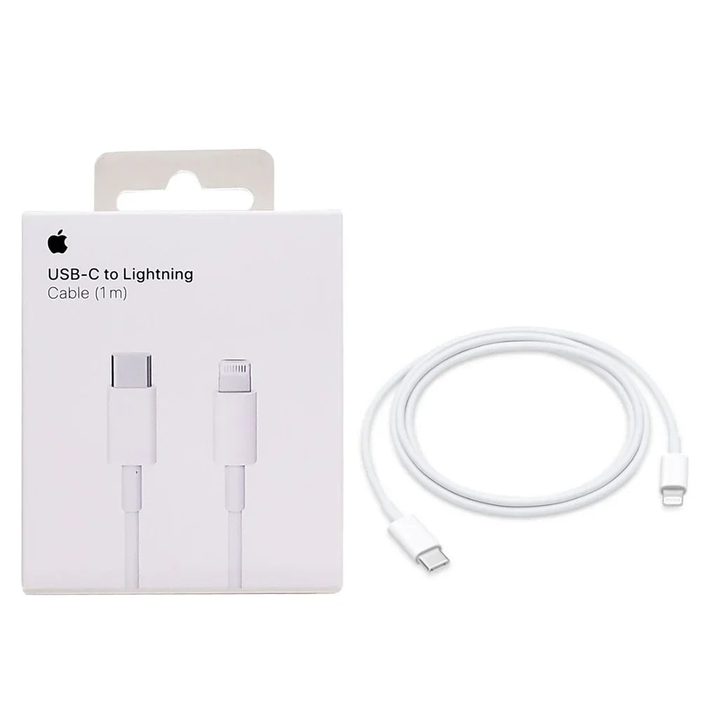 PHONEFIX 20W USB-C to Lightning power adapter for Apple devices, compact Type-C charger for fast phone charging.