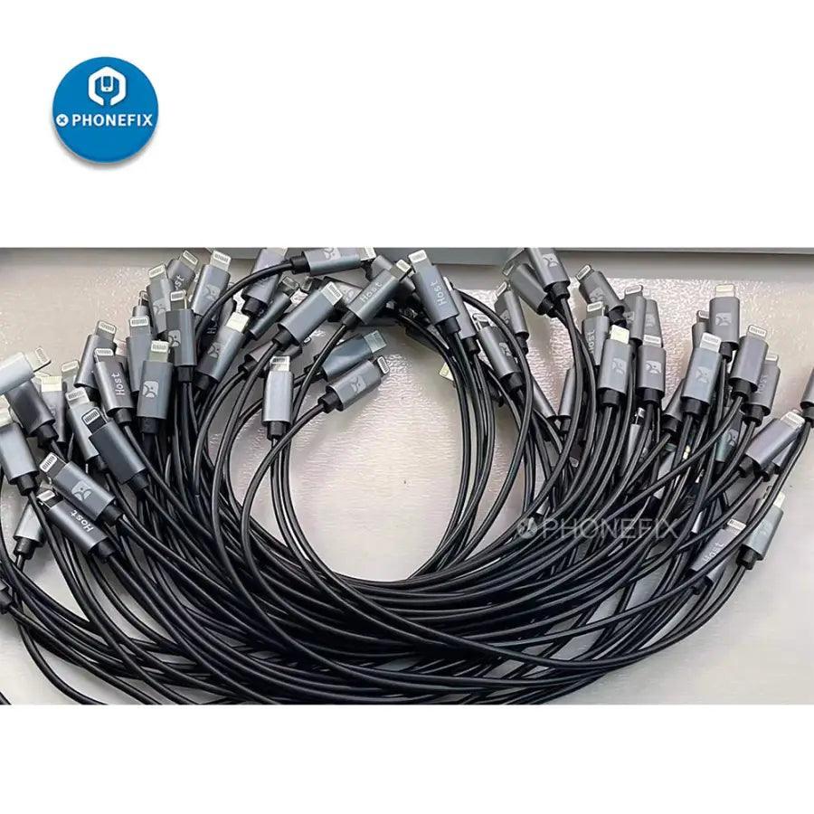 PHONEFIX Lightning to Lightning data transfer cable for iPhone 12 Pro Max, compatible with iPhone 11 and other models.