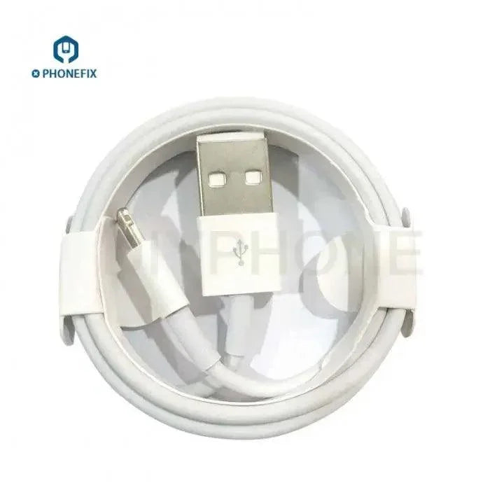 Câble de charge Lightning PhoneFIX pour iPhone et iPad, câble de charge USB rapide avec une conception durable et un connecteur sécurisé.