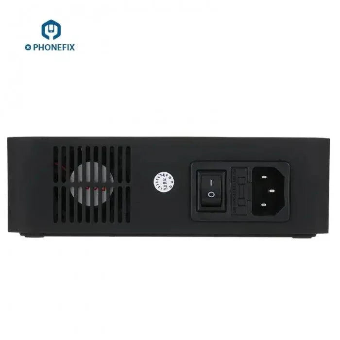 Station de charge multiport USB PHONEFIX avec 40 ports, une puissance de 200 W et la possibilité de charger plusieurs appareils.