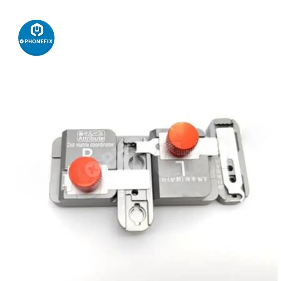 PhoneFix dot projector precision calibrator fixture for iPhone X to 12 Pro Max, used for Face ID repair and face recognition calibration.