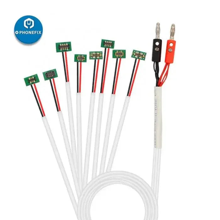 Huawei, Samsung, Xiaomi phone repair DC power supply cable by PHONEFIX, compatible with various smartphones, shown in the image.