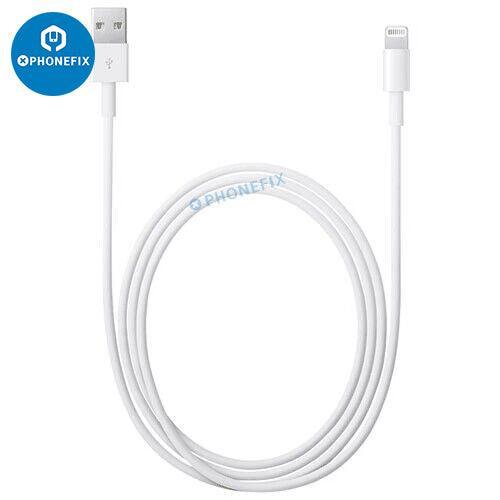 PHONEFIX USB Lightning fast charging cable for iPhone 6 to 14 Pro Max and iPad, durable power cable for Apple devices.