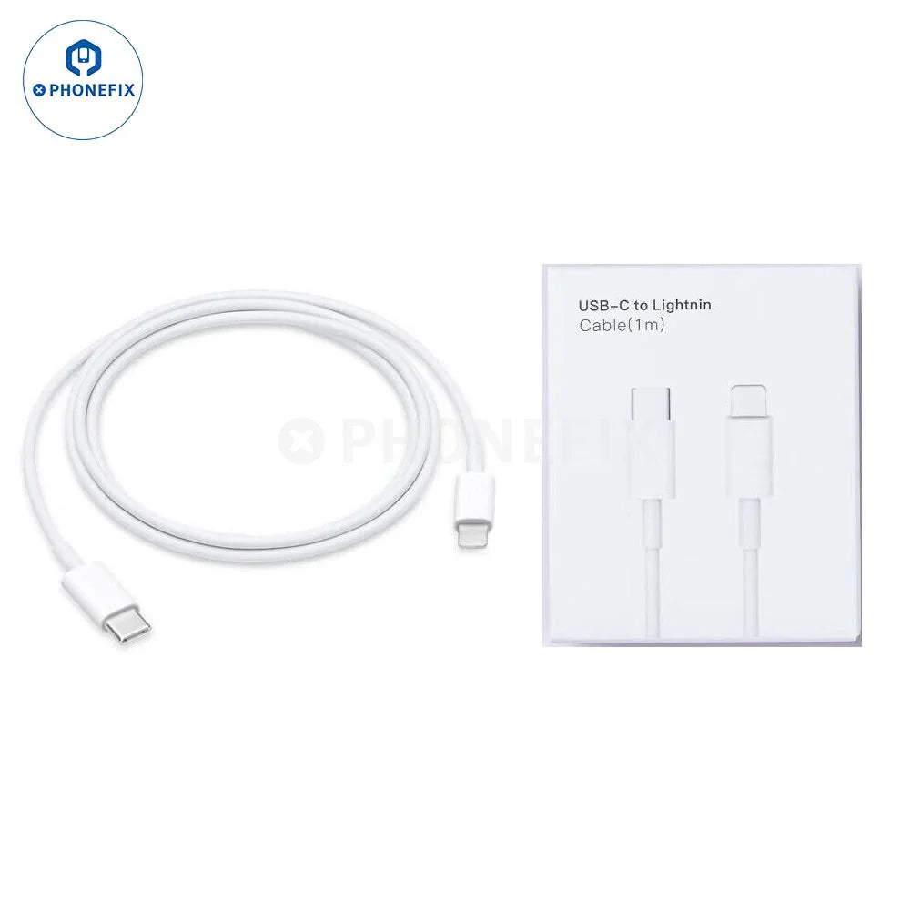 PHONEFIX fast wireless charger and MagSafe case kit for iPhone 12-16 Pro Max, with power cable and headphones in the image.