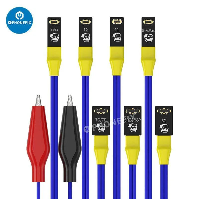 PHONEFIX Mechanic Power Air Pro Boot Cable for iPhone 6-16PM and Android phones, durable power and charging cable.