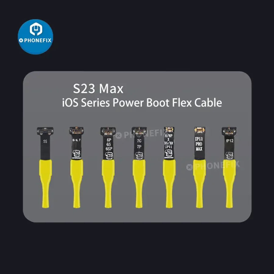 PHONEFIX Mechanic S24 Max Power Boot Cable for iPhone and Android devices, durable charging and data transfer cable.