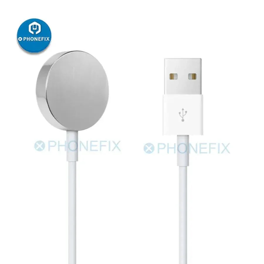 Phonefix magnetic wireless Micro USB charging cable for Apple Watch, 5V 1A power cable with magnetic connector.