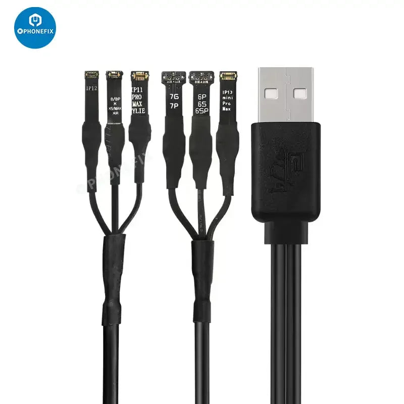 Cable de alimentación de CC WYLIE Boot Line para iPhone 6 a 15 Pro Max, utilizado con cables de alimentación y cargadores PHONEFIX.