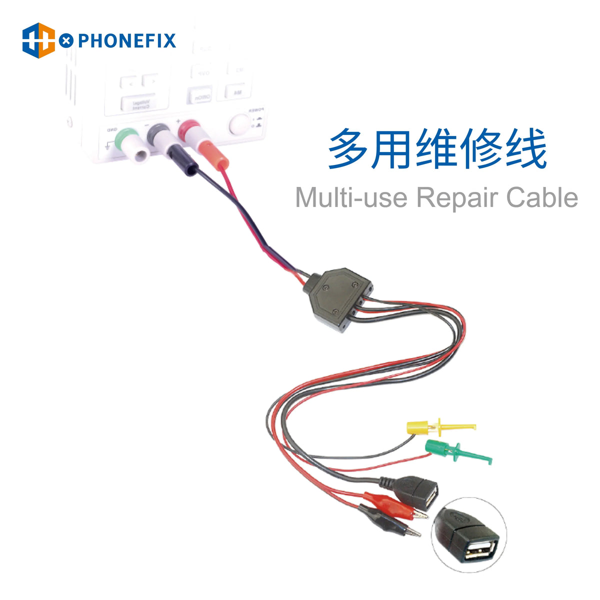 Cable de alimentación de CC PHONEFIX WYLIE Boot Line para iPhone 6 a iPhone 15 Pro Max, cable de carga y transferencia de datos.