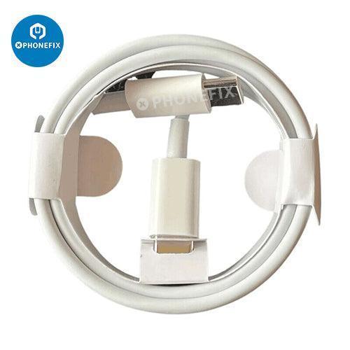 USB-C to Lightning charging cable by PHONEFIX for Apple iPhone, supporting PD fast charging with durable cable design.