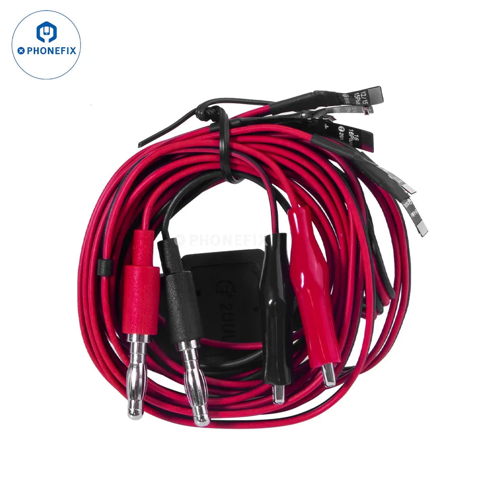 PHONEFIX 2UUL Ultra Soft Power Supply Boot Cable for iPhone 7-16 Pro Max, showing the flexible, durable cable with connector end.