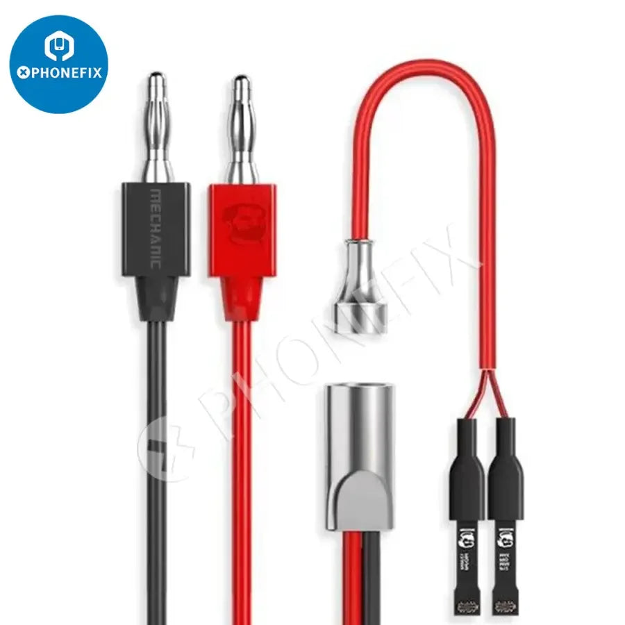PHONEFIX mechanic magnetic power boot cable for iOS iPhone 6 to 15 Pro Max, showing magnetic connector and cable on white background.
