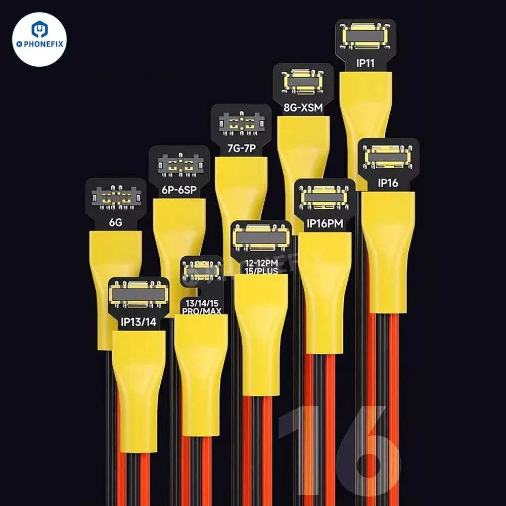 PhoneFix mechanic power PCB boot cable for iPhone 6-16 and Android phones, USB power supply cable with connector.