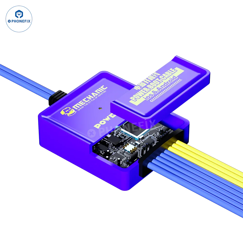PHONEFIX Ultra Anti-burning Power Supply Cable for iPhone and Android devices, durable and safe for fast charging.
