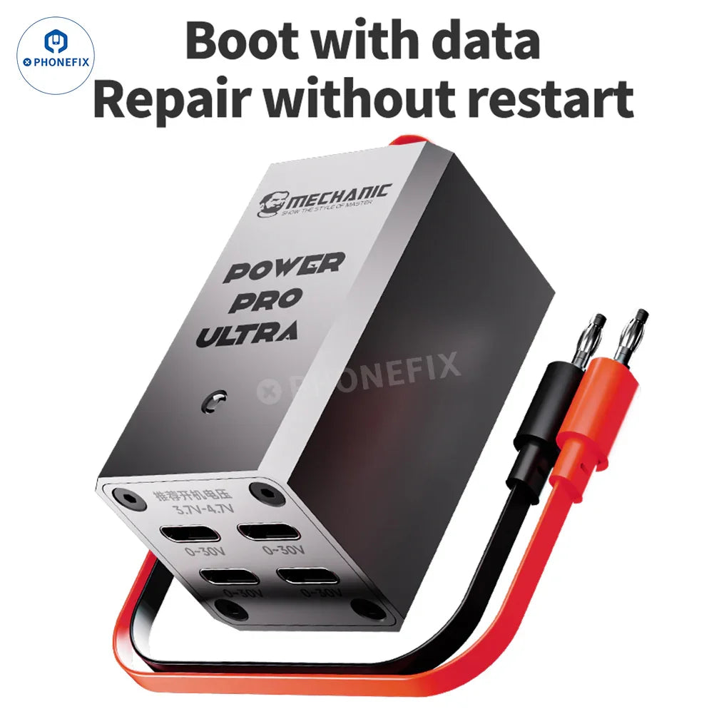 PHONEFIX Power Pro Ultra Data Boot Cable for iPhone 6 to 16 Pro Max, durable power supply cable with fast data transfer.