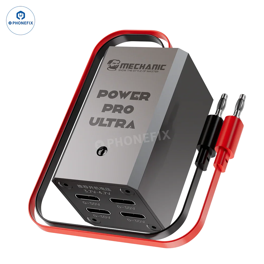 PHONEFIX Mechanic Power Pro Ultra Data Boot Cable for iPhone 6 to 16 Pro Max, durable power supply and charging cable.