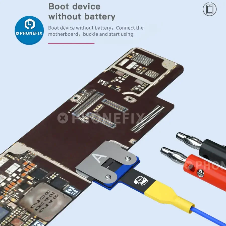 PhoneFix Mechanic Pad4 power boot cable for iPad 4, 5, 6, Mini, 1, 2, 3, 4, and iPad Pro power supply cable.
