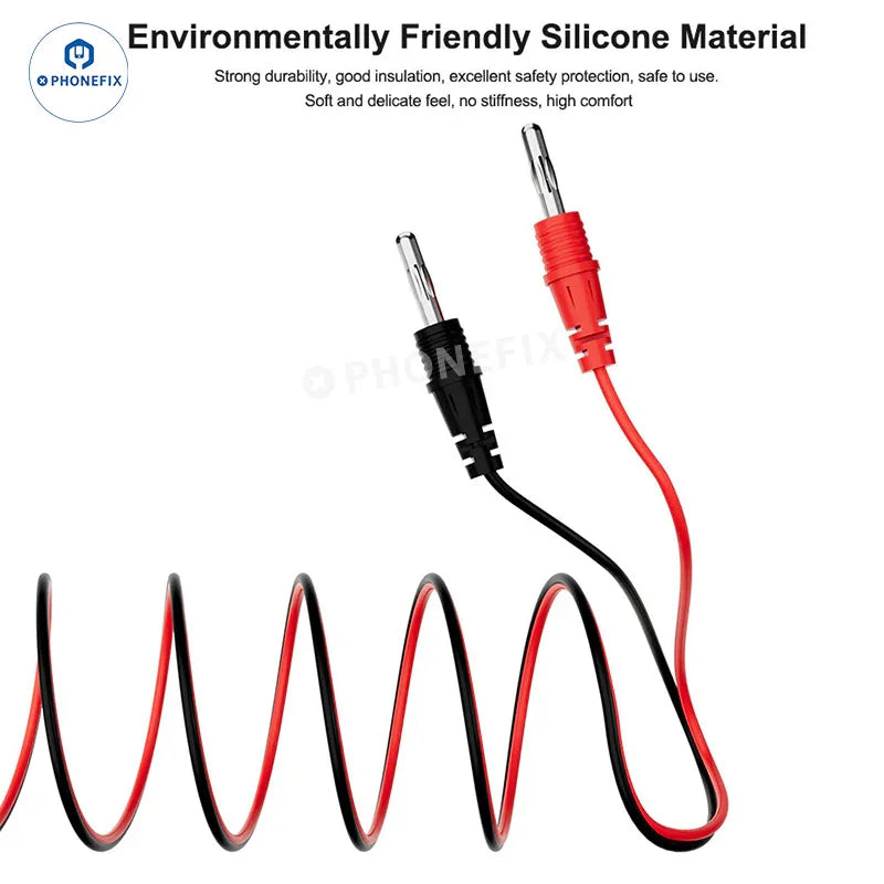 PHONEFIX Sunshine iBoot-D SS-905D/905K power cable for iPhone 7-17 and Android devices, used as a power supply test cable.