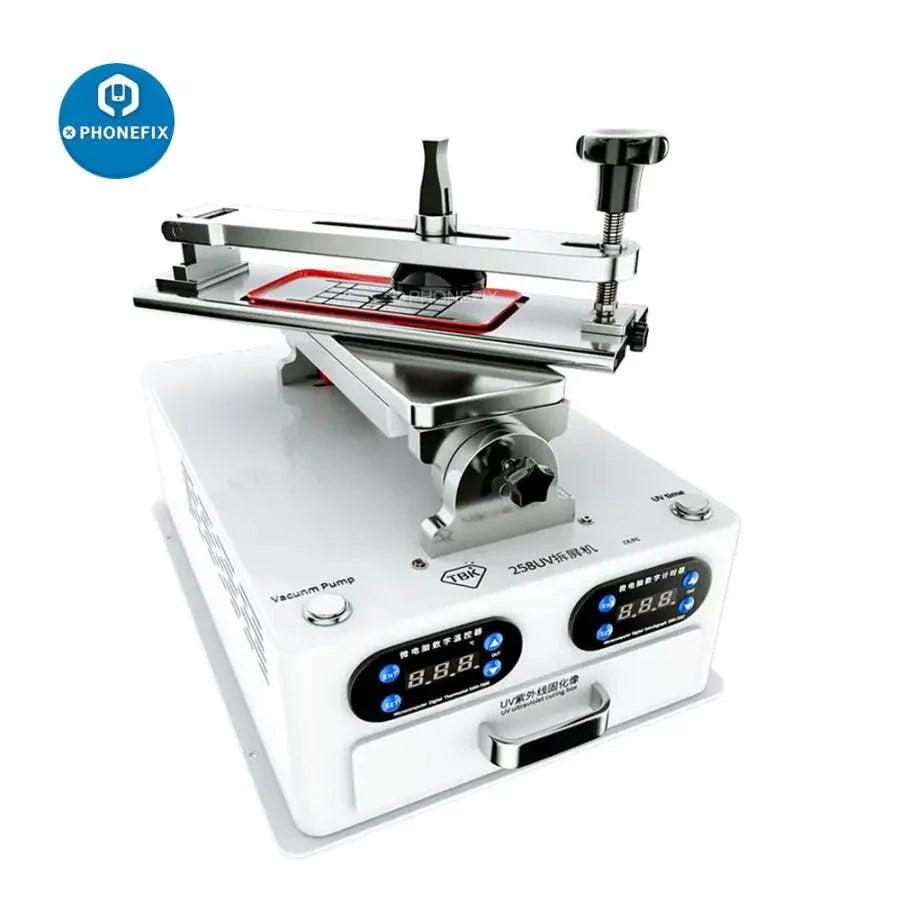 400W UV multi-function LCD screen housing frame separator machine by PHONEFIX, pre-heating station for phone repair.