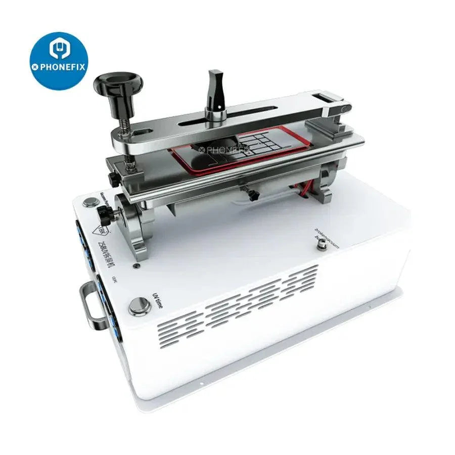 400W UV multi-function LCD screen housing frame separator machine by PHONEFIX, pre-heating station for phone repair.