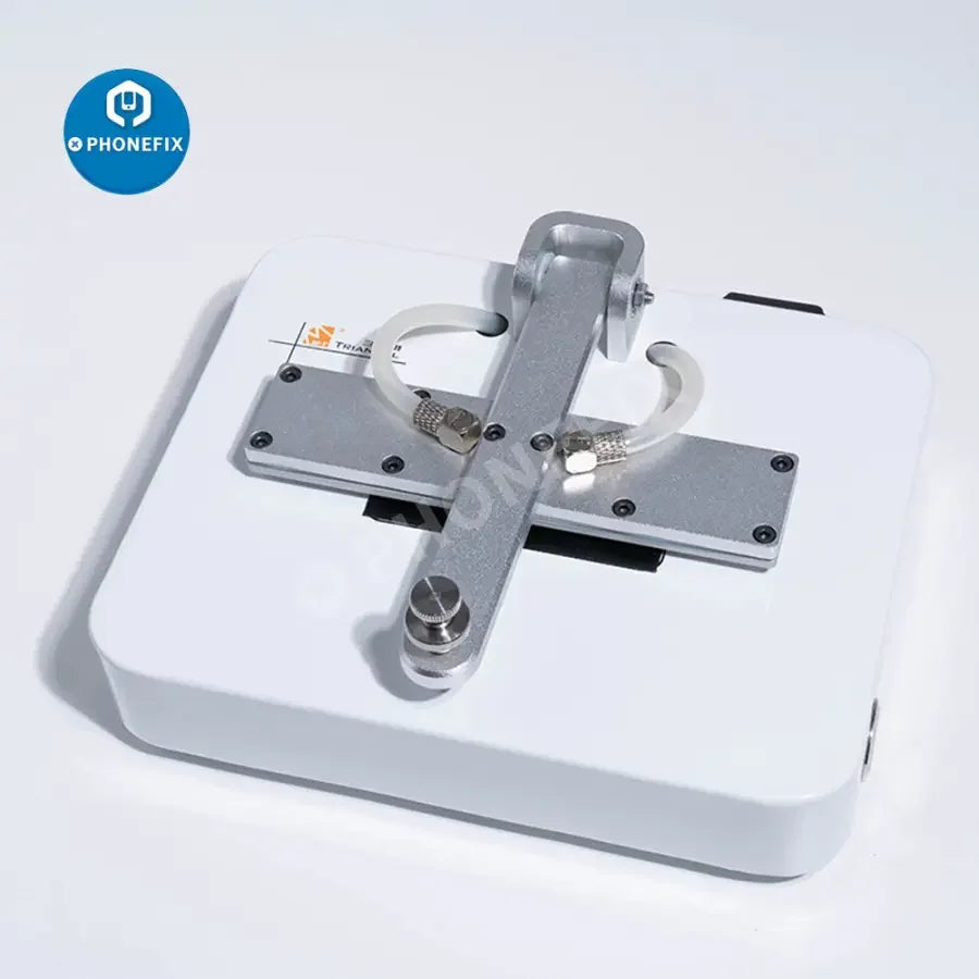 M-Triangel Curved Screen OCA Alignment Machine Pre-heating Station by PHONEFIX, used for precise screen bonding and alignment.