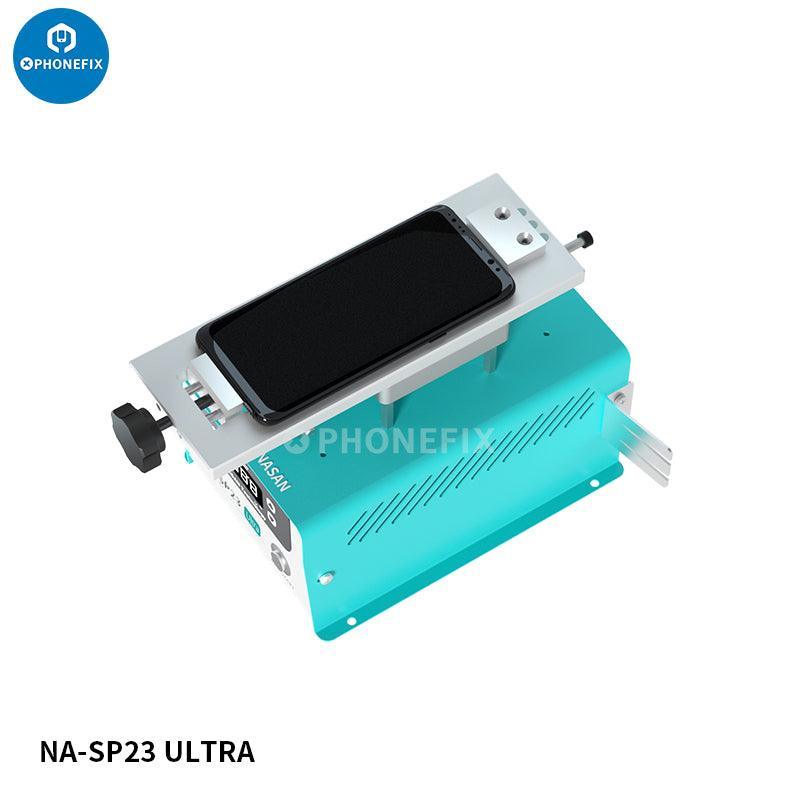 PhoneFix NASAN NA-SP23 Ultra LCD Screen Separator pre-heating station for OCA glue removing, with digital controls and compact design.