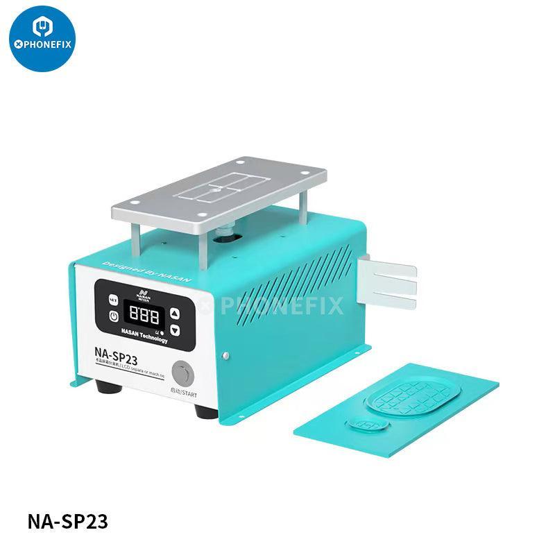 PHONEFIX NASAN NA-SP23 Ultra LCD Screen Separator pre-heating station for OCA glue removal, with digital controls and heating element.