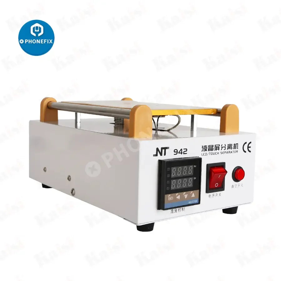Kaisi 946A LCD Screen Separator Pre-heating Station with built-in pump vacuum for glass separation, used in phone repair.