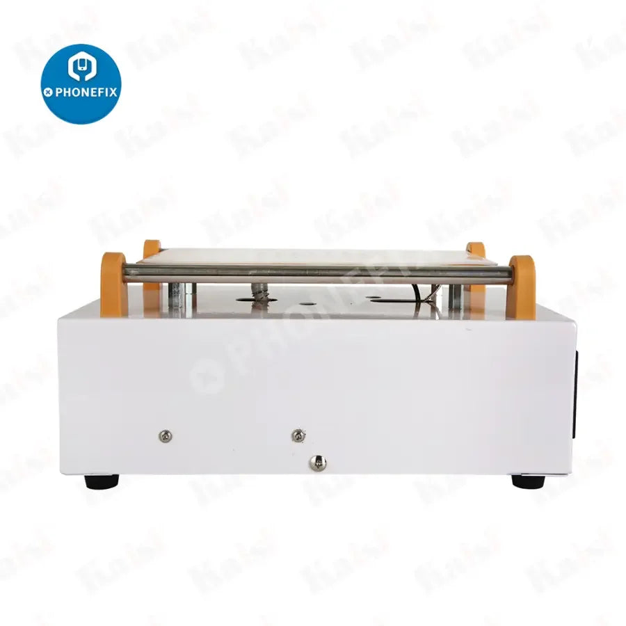Kaisi 946A LCD screen separator pre-heating station with built-in pump vacuum glass machine for phone repair.