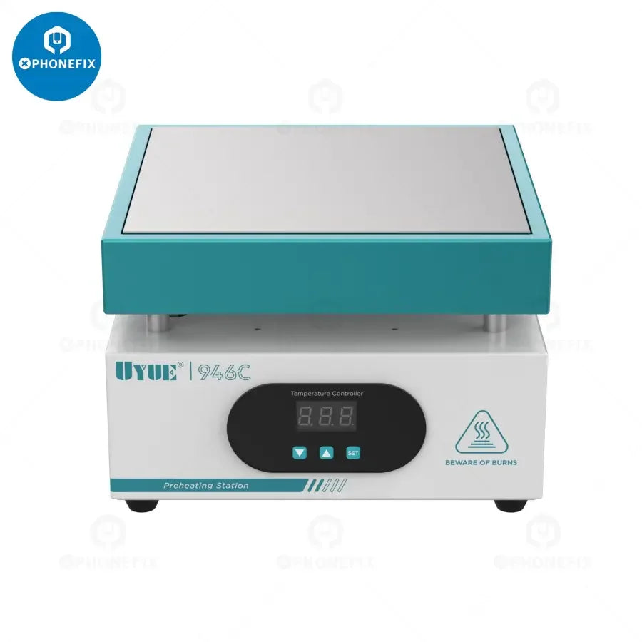 PHONEFIX constant temperature PCB hot plate preheating station for electronic phone screen preheating, with separate heating plate design