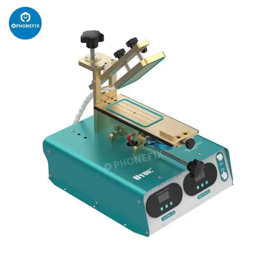 PhoneFix UYUE 958 MAX screen frame separator machine for iPhone and Samsung, pre-heating station for screen repair.