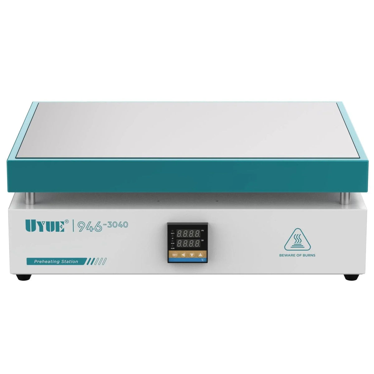 Herramienta de PHONEFIX para la extracción de pantallas mediante estación de calentamiento a temperatura constante Uyue 946, para precalentamiento y reparación de pantallas de teléfonos.