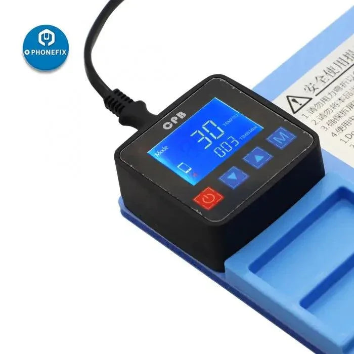 CPB Heating Pad PhoneFix pre-heating station for LCD screen separation and repair of mobile phones.