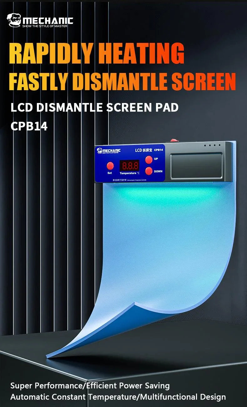 PHONEFIX CPB heating pad pre-heating station for phone LCD screen separation and repair, used for opening and repairing smartphones.