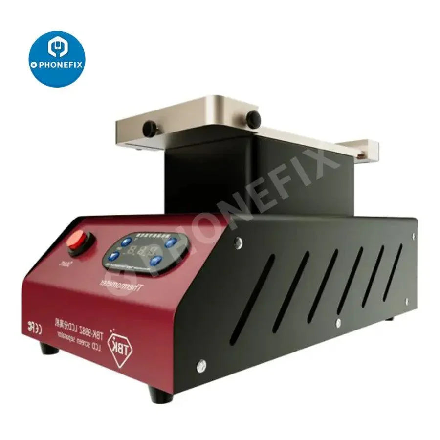 Pre-heating station for TBK Vacuum Double Pump LCD screen separator and OCA glue removal machine by PHONEFIX.