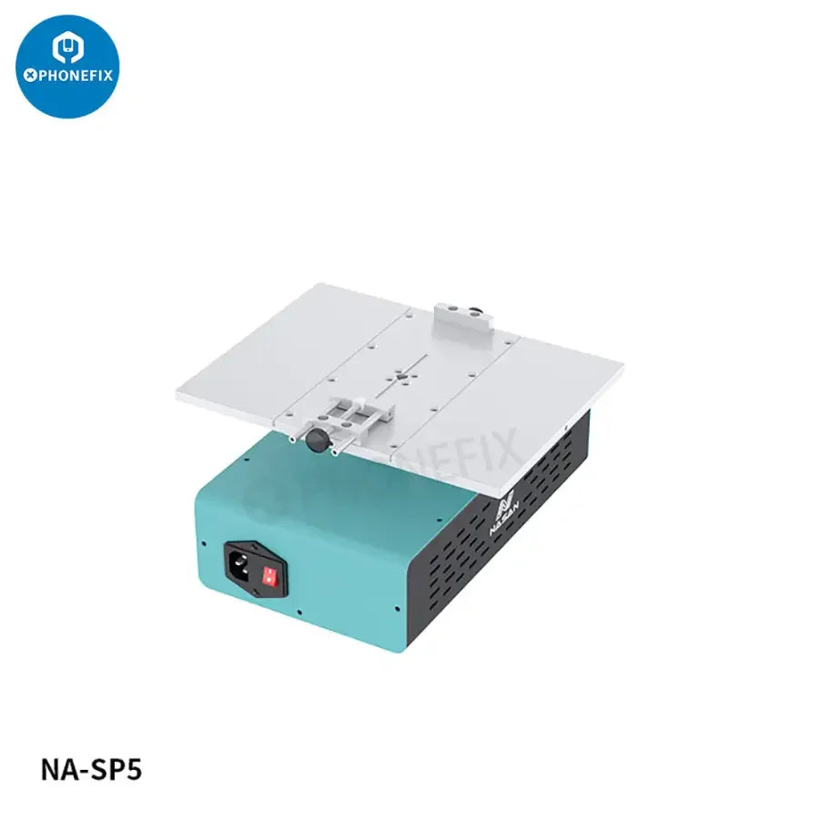PhoneFix NASAN NA-SP5 rotatable edge screen middle frame separator pre-heating station for phone repair.