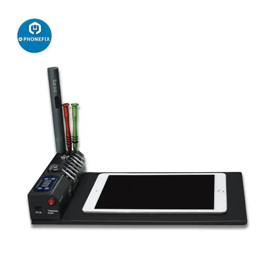 PHONEFIX TBK-568R LCD screen separating machine pre-heating platform for efficient phone screen repair.