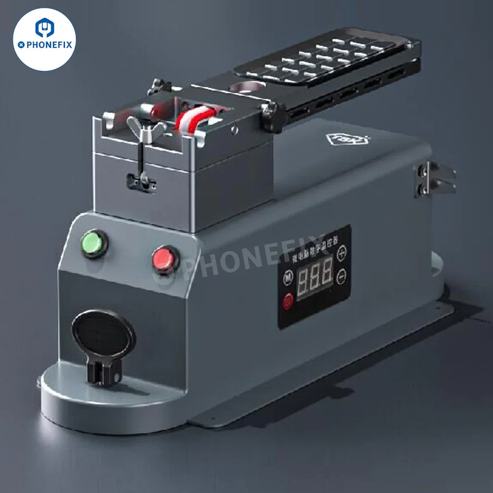 PHONEFIX TBK-988X multi-function rotatable LCD heating separator machine pre-heating station with control panel and adjustable components