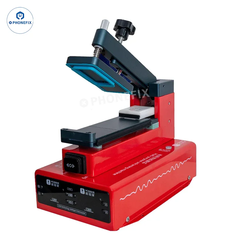 PHONEFIX YCS mobile phone LCD screen frame removal machine pre-heating station with control panel and heating elements.
