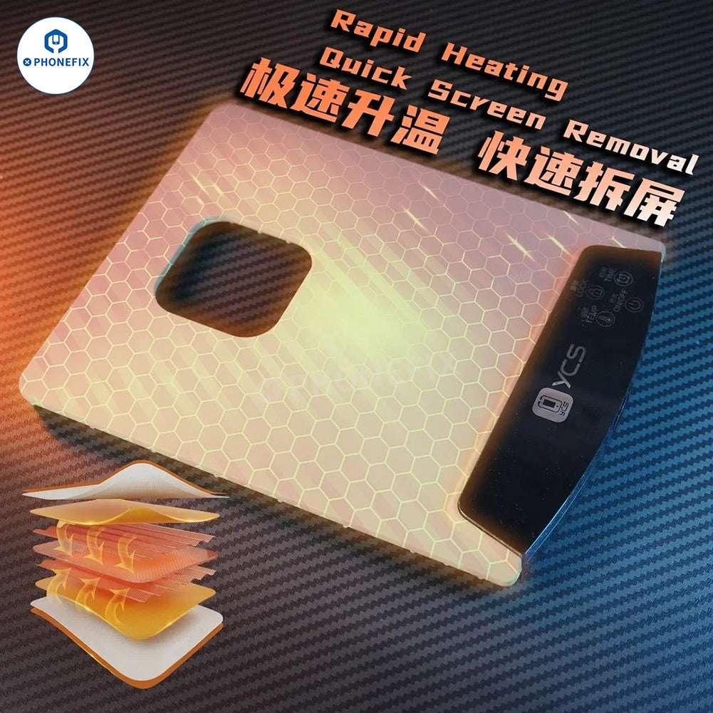 PHONEFIX YCS Rapid Heating Pad LCD Screen Separator pre-heating station for mobile phone LCD repair.