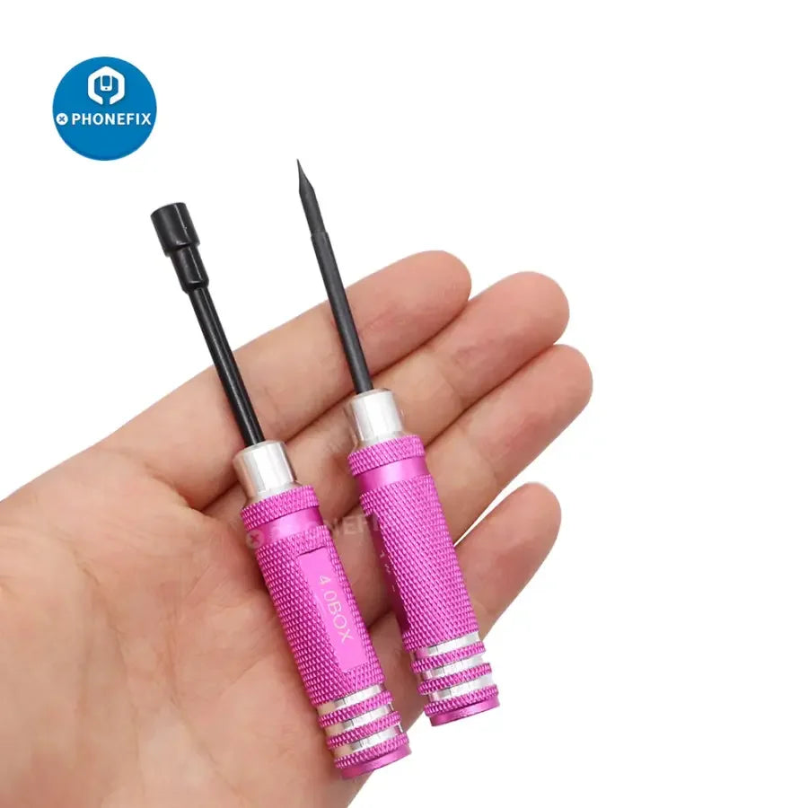 PHONEFIX 7-piece hex screwdriver set for RC car and drone repair, includes precision tools for accurate, easy maintenance.