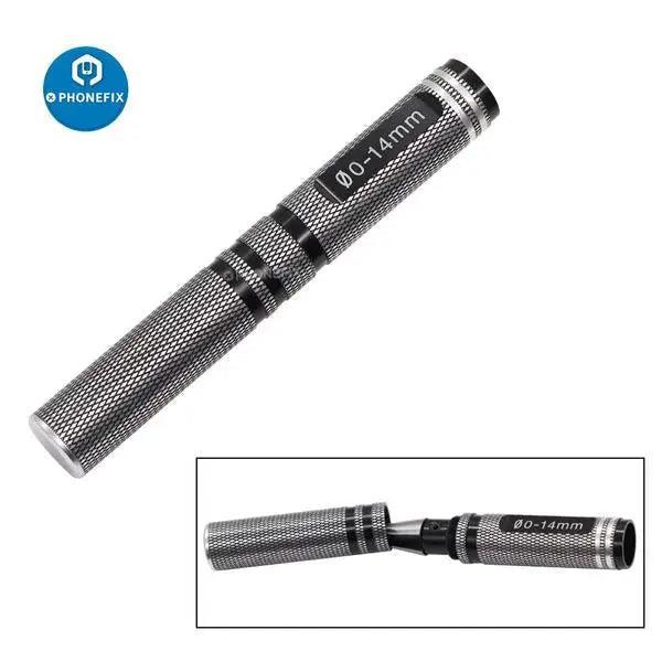 PHONEFIX RC drone repair hole puncher reamer tool for car body shells, 0-14mm drill for RC car and drone customization.