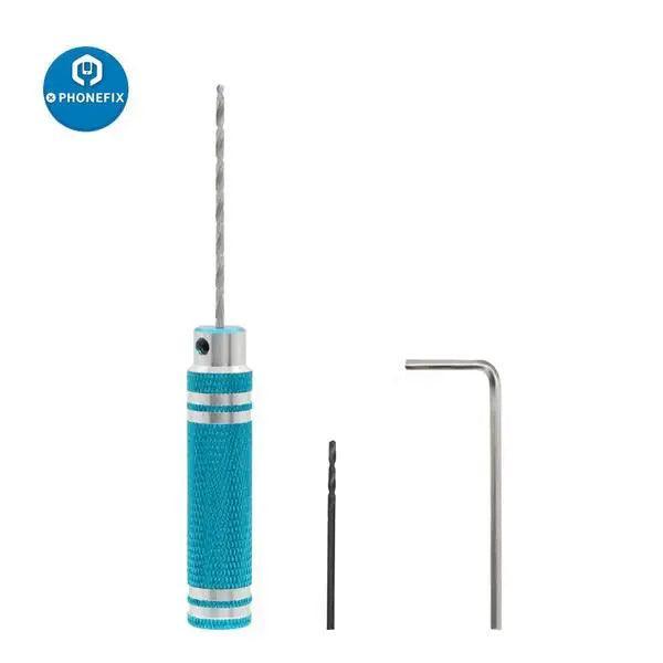Phonefix Precision Alloy Hand Drill Rotary Tool for Tamiya Mini 4WD RC Car Model, ideal for RC drone and miniature car repairs.